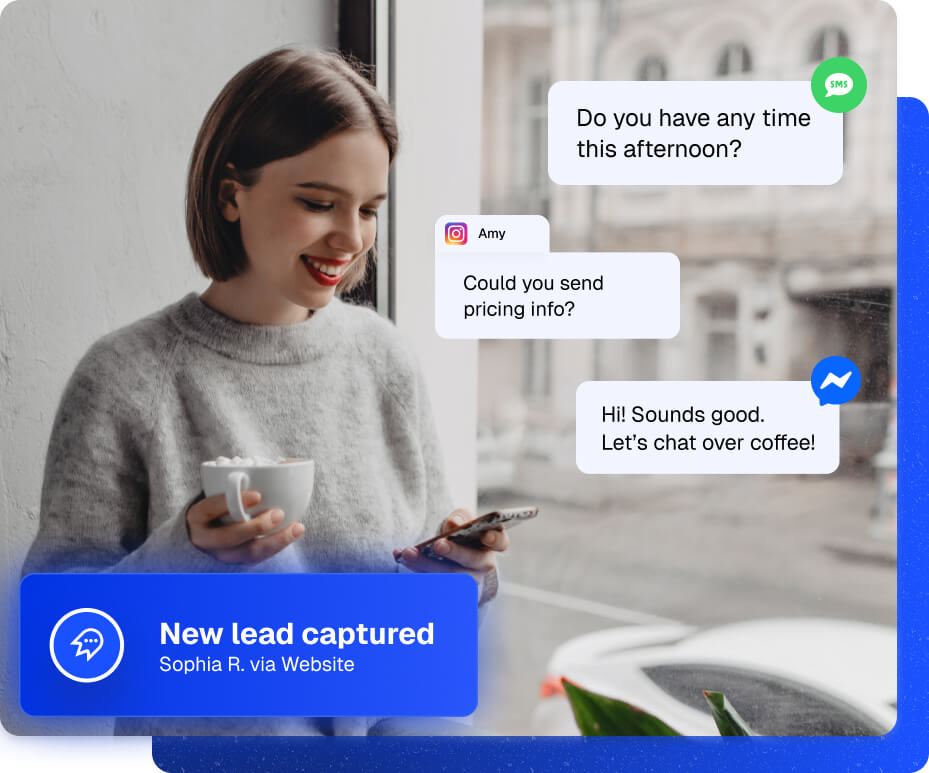 Respond to customer messages across channels, in one place